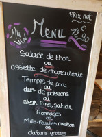 Le Lann Guen menu
