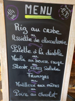 Le Lann Guen menu