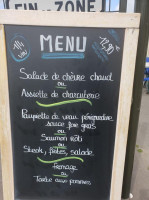 Le Lann Guen menu