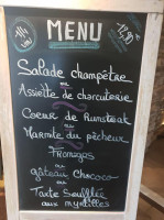 Le Lann Guen menu