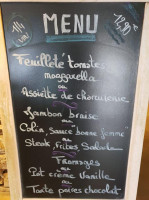 Le Lann Guen menu
