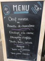 Le Lann Guen menu