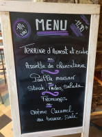 Le Lann Guen menu