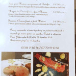 Le Saint Julien menu
