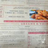 Auberge Nicolas Flamel menu