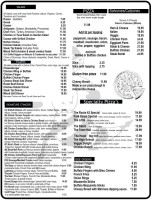 La Ferme menu