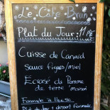 Cafe Brun menu
