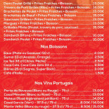 Grill'art Speisekarte