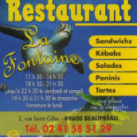 Resto La Fontaine Cardápio