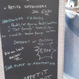 Glace De La Ferme menu