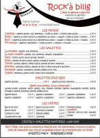 Pizzabellarosa Food Truck Cuisine Italienne menu