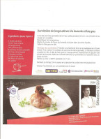 Logis des Saveurs menu