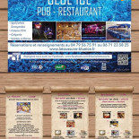Le Blue Ice menu