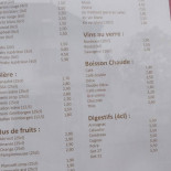 Le Saint Hilaire Speisekarte