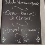 Le Calcio menu