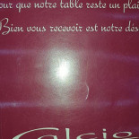 Le Calcio menu