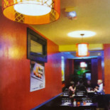 Sakura Sushi. À l'intérieur