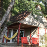 Village De La Combe Location De Chalets A Domme En Perigord Noir Piscine Chauffee Et Couverte Exterior