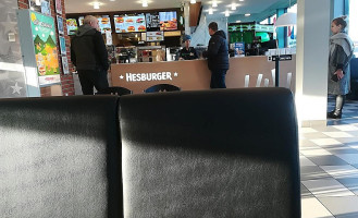 Hesburger À l'intérieur