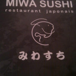 Miwa Sushi Carte