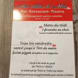 Aux Delices De Mia menu
