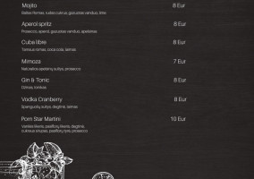 La Fa Arena Café Carte