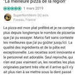 Manlio's Pizzeria Carte