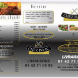 Chez l'Ami Louis Carte