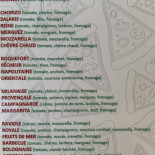 Pizza St Jacques Carta