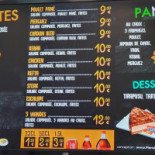 Le Rapide Montmartre Speisekarte