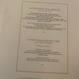 L'espadon Speisekarte