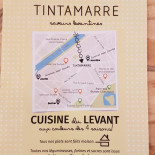 Tintamarre Saveurs Levantines Carte