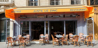Juste Le Zinc outside