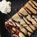 French Crepe Pizza Nourriture