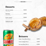 Chez Maria À Emporter Uniquement Ou Livraison) menu