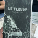 Le Fleury Menu