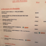 Côté Sud menu