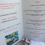 Côté Sud menu
