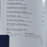 L'ecrin Speisekarte