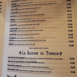 La Sierra Torride menu
