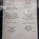 De L'ailly menu