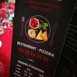 Sasu La Papillote menu