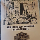 La Sierra Torride menu