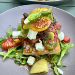 Les Gueules Noires à La Cave Martin) Comida