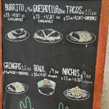 Tito Burritos menu