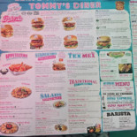 Tommy's Diner menu
