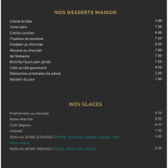 L'imprévu Cardápio