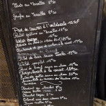 Brasserie du Cateau Carte