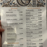 La Grange du Gloeckelsberg menu