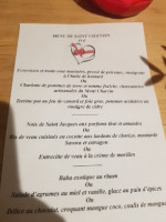 La Mangeoire menu